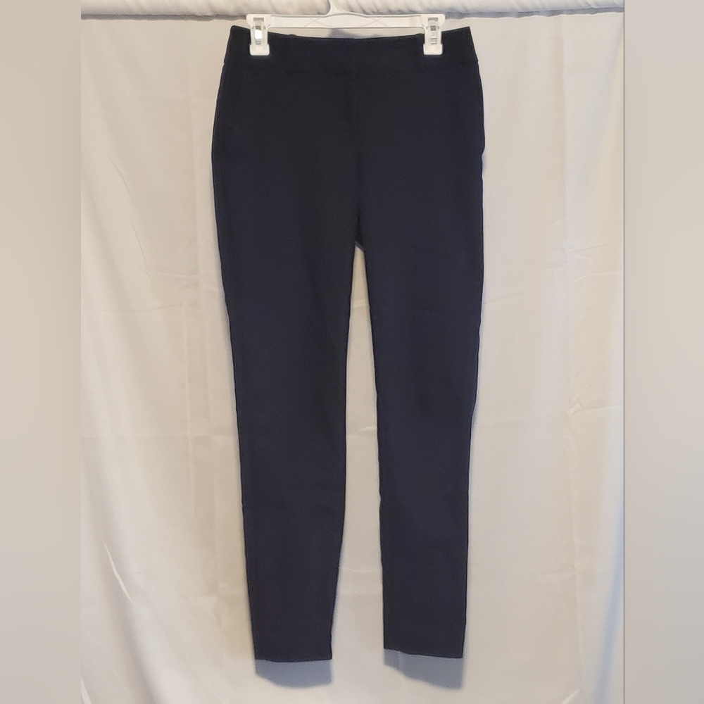 LOFT Julie Skinny Navy Pants Size 4T
